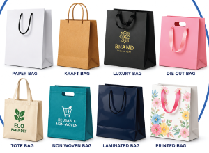 Bags Style Options N/A for bags; matching rigid boxes available