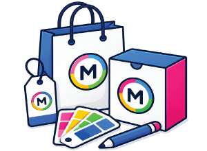 Custom Branding Options Logo, color, pattern, slogan, QR & brand artwork