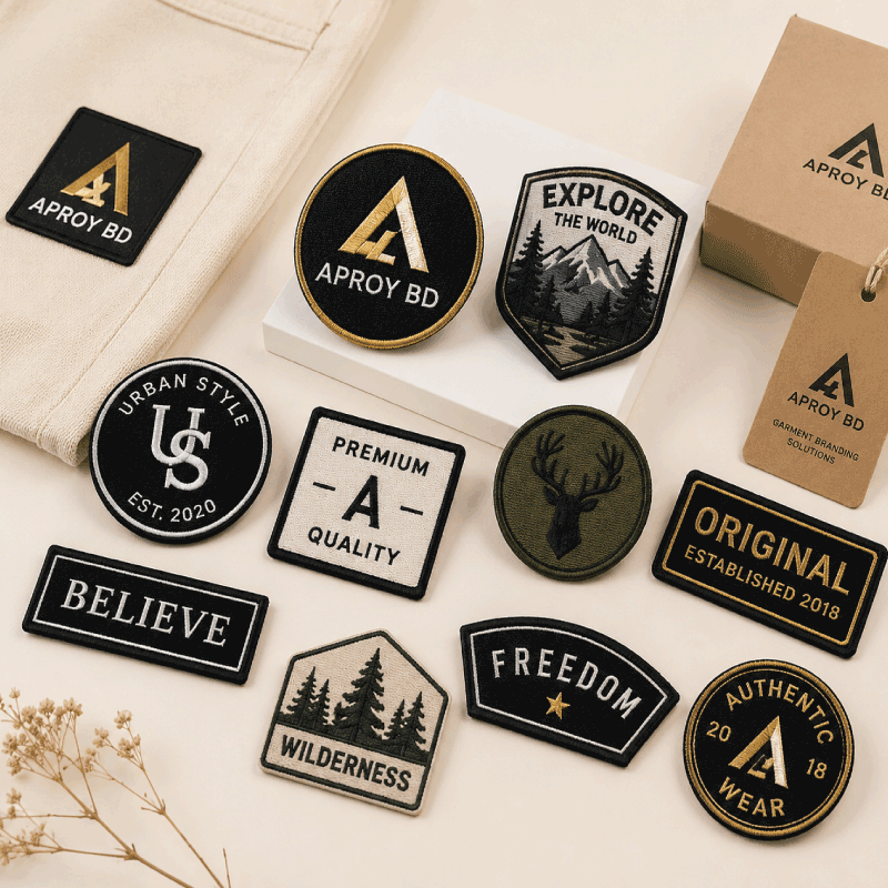 Custom Embroidery Patches for Clothing, Uniforms & Brand Merchandise