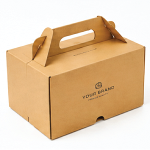 Eco-friendly kraft gift boxes