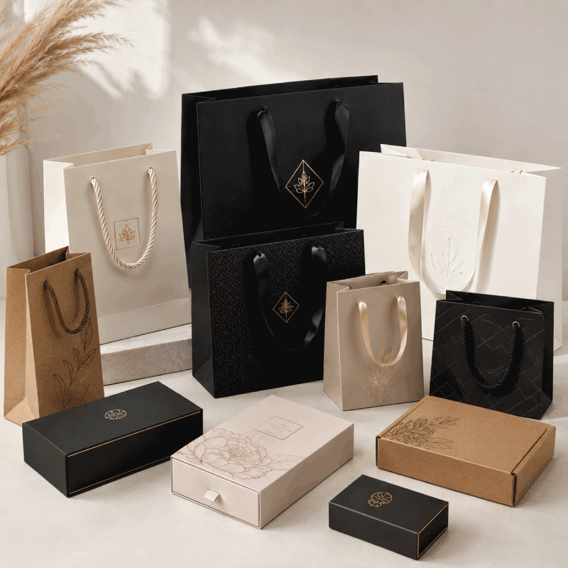 Luxury Shopping Bags for Fashion, Retail & Brand Packaging