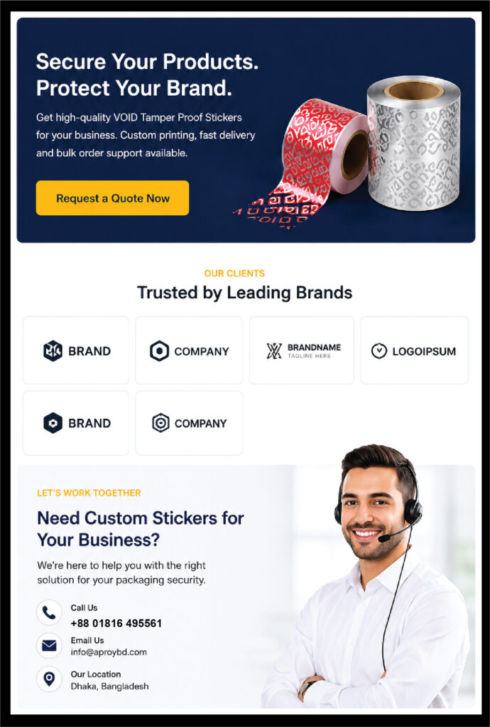 secure your products protect your brand trusted by leading brands