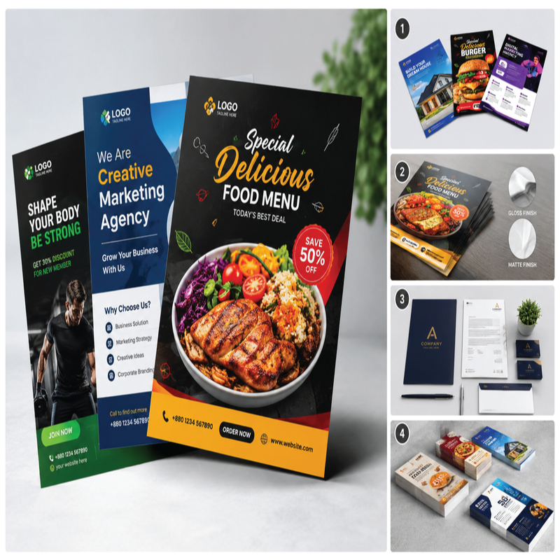 Flyer / Leaflet Printing in Bangladesh