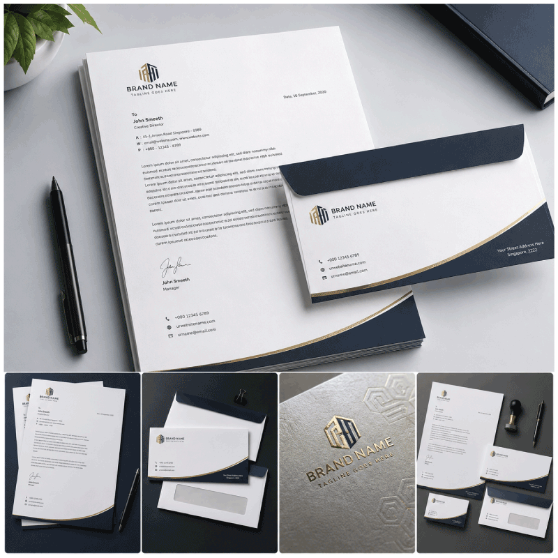 Letterhead & Envelope Printing Service in Bangladesh