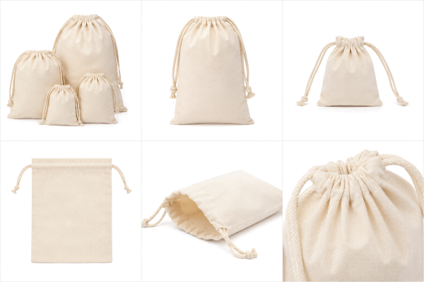 Cotton Drawstring Bags