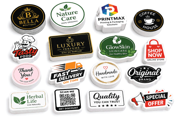 Custom Brand Stickers Printing Bangladesh