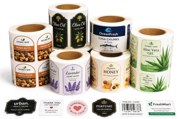 Custom Packaging Labels Printing Bangladesh
