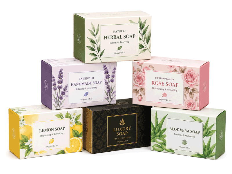 Custom Printed Soap Boxes Bangladesh | Paper Packaging | APROY BD