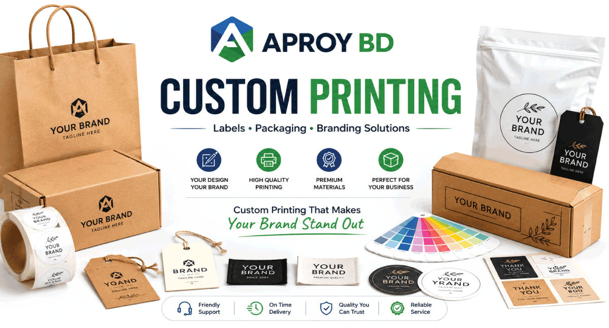 Custom Printing Services in Bangladesh | APROY BD