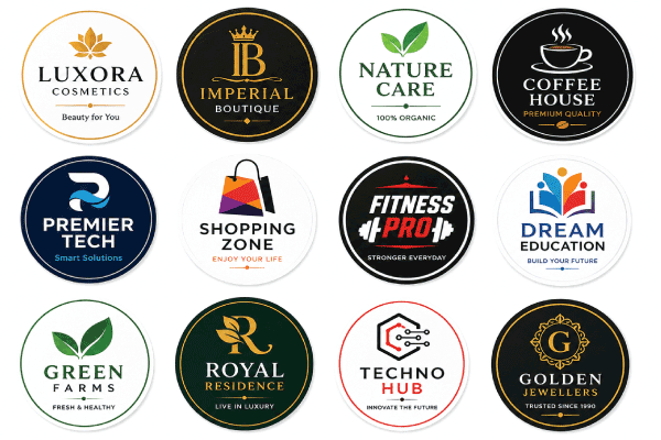 Custom Round Stickers Printing Bangladesh
