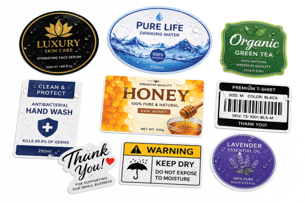Custom Waterproof Labels Printing Bangladesh