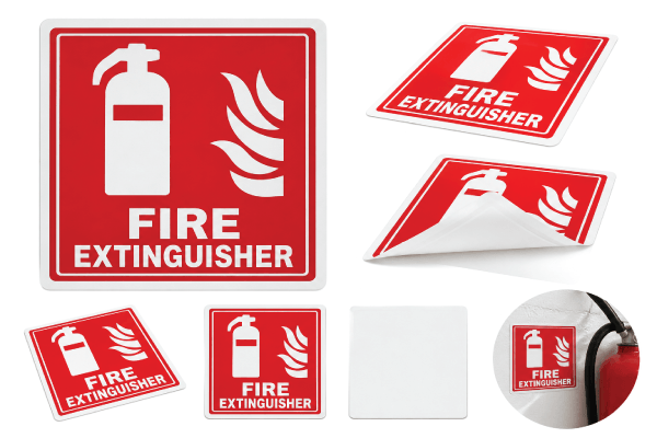 Fire Extinguisher Sticker in Bangladesh