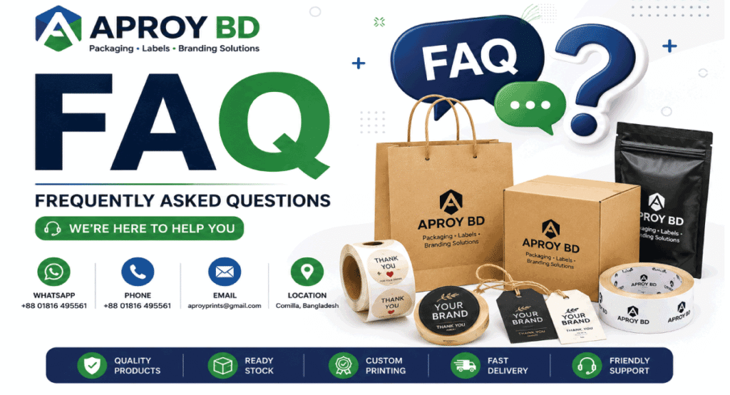 Frequently Asked Questions (FAQ) | APROY BD Bangladesh