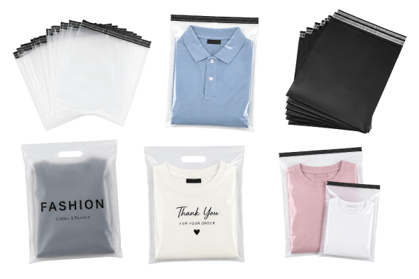 Garment Packaging Bags for Clothing & Apparel