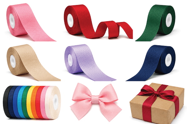 Grosgrain Ribbon Roll for Gift & Craft Use