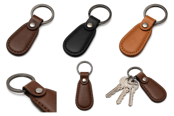 Leather Keychain for Everyday Use