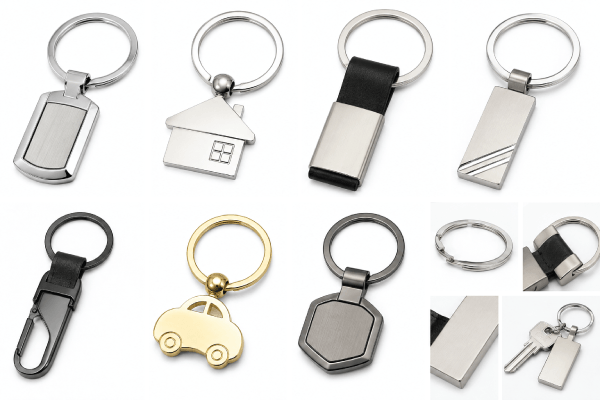 Metal Keychain for Keys, Bags & Everyday Use
