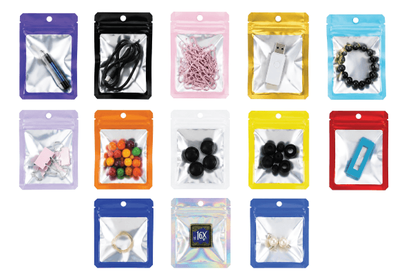 Mini Sample Pouches for Small Product Samples