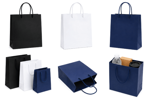 Paper Shopping Bags with Handles