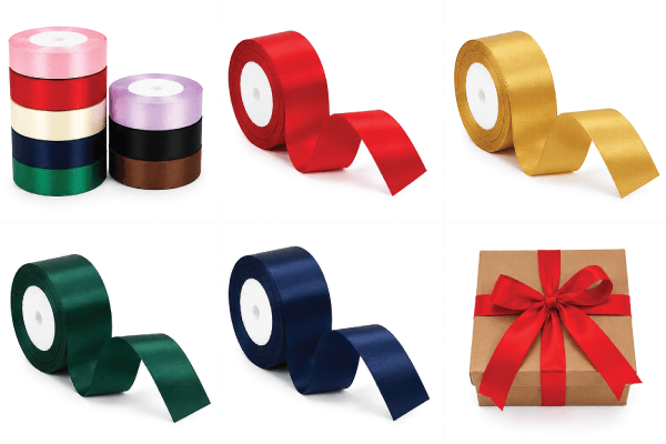 Satin Ribbon Roll for Gift & Product Packaging