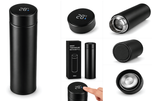 Temperature Display Water Bottle